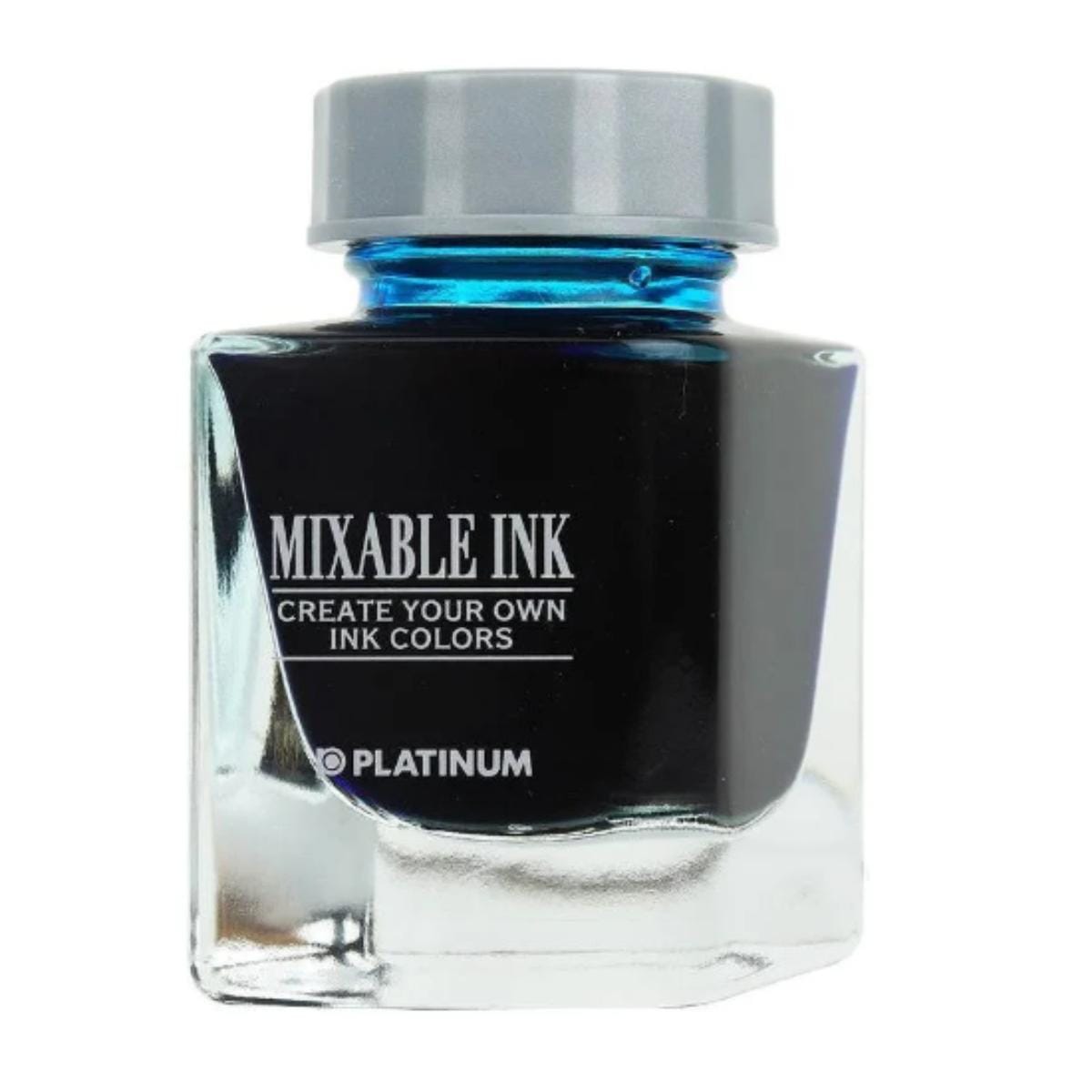 Tinta Para Caneta Tinteiro - Platinum Mixable - Aqua Blue Platinum