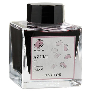 Tinta Para Caneta Tinteiro Sailor Manyo - Azuki - 50ml Sailor