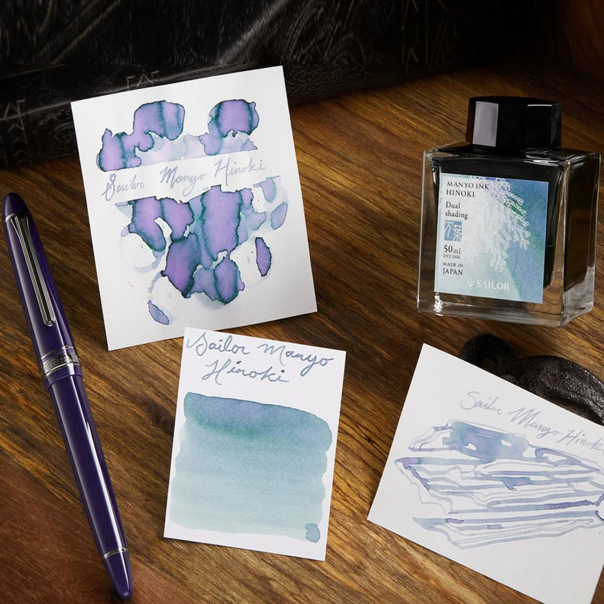 Tinta Para Caneta Tinteiro Sailor Manyo - Hinoki - 50ml Sailor