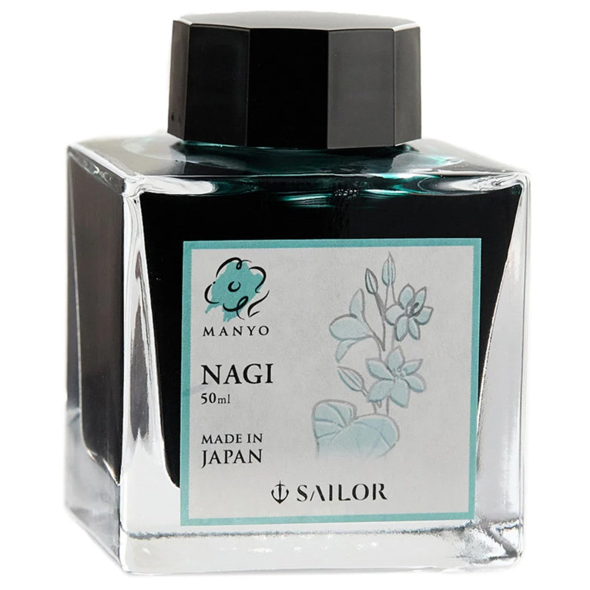 Tinta Para Caneta Tinteiro Sailor Manyo - Nagi - 50ml Sailor