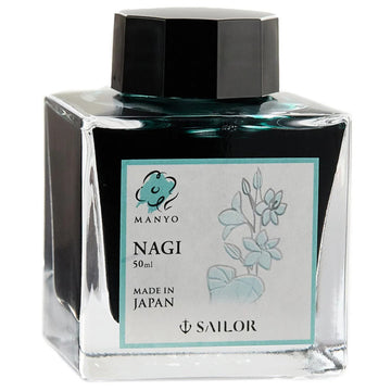 Tinta Para Caneta Tinteiro Sailor Manyo - Nagi - 50ml Sailor