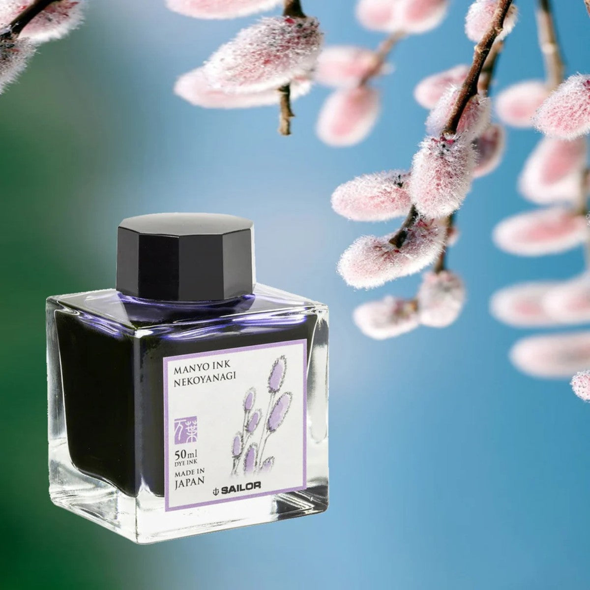 Tinta Para Caneta Tinteiro Sailor Manyo - Nekoyanagi - 50ml Sailor