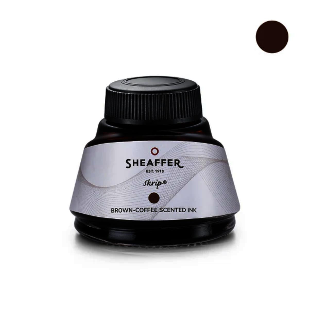 Tinta Para Caneta Tinteiro Sheaffer Skrip - Coffee 50ml com Aroma Sheaffer