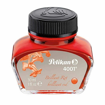 Tinta Para Caneta Tinteiro Vermelho - Pelikan 4001 - 30ml Pelikan