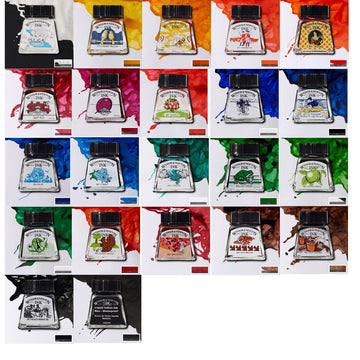 Tinta Para Desenho Winsor & Newton - Várias Cores Winsor & Newton