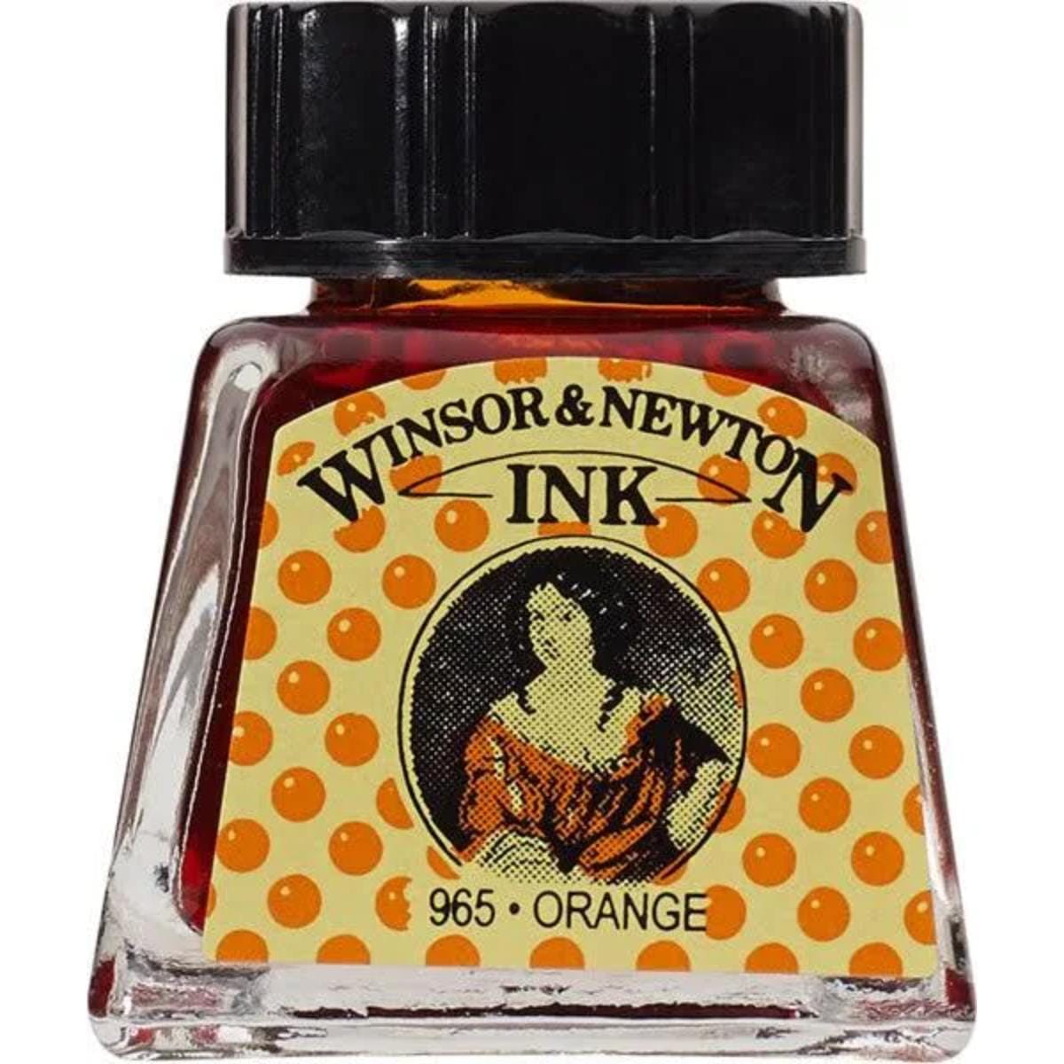 Tinta Para Desenho Winsor & Newton - Várias Cores Orange Winsor & Newton