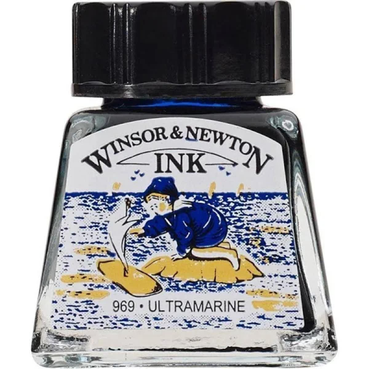 Tinta Para Desenho Winsor & Newton - Várias Cores Ultramarine Winsor & Newton