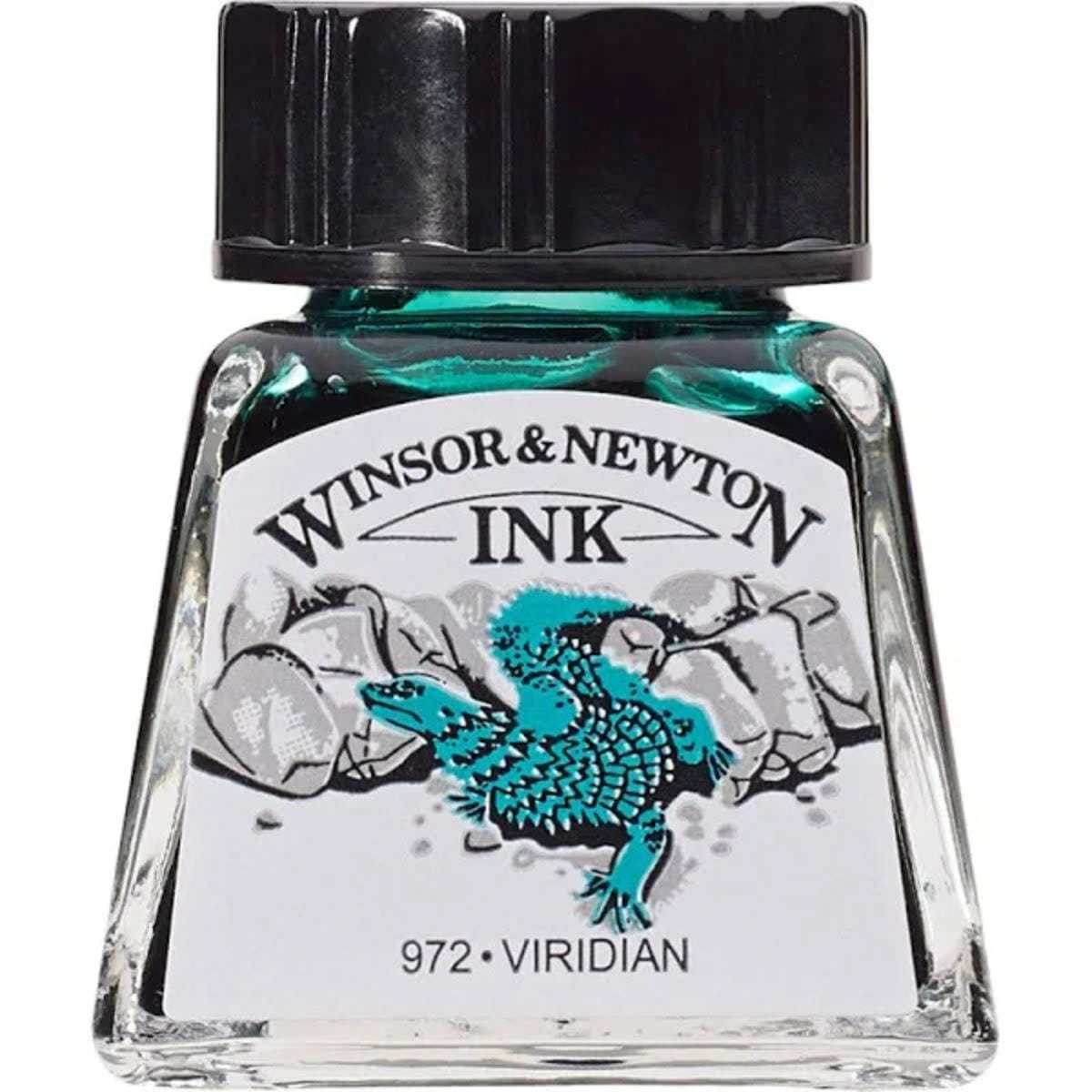 Tinta Para Desenho Winsor & Newton - Várias Cores Viridian Winsor & Newton