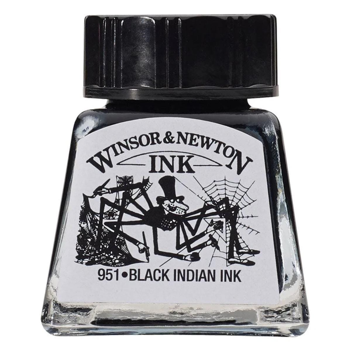 Tinta Para Desenho Winsor & Newton - Várias Cores Indian Black Winsor & Newton