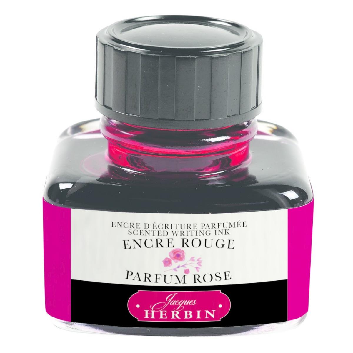 Tinta Perfumada Para Caneta Tinteiro Herbin - Rose Livraria Skilo