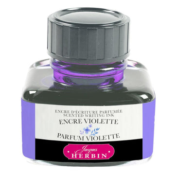 Tinta Perfumada Para Caneta Tinteiro Herbin - Violette Livraria Skilo