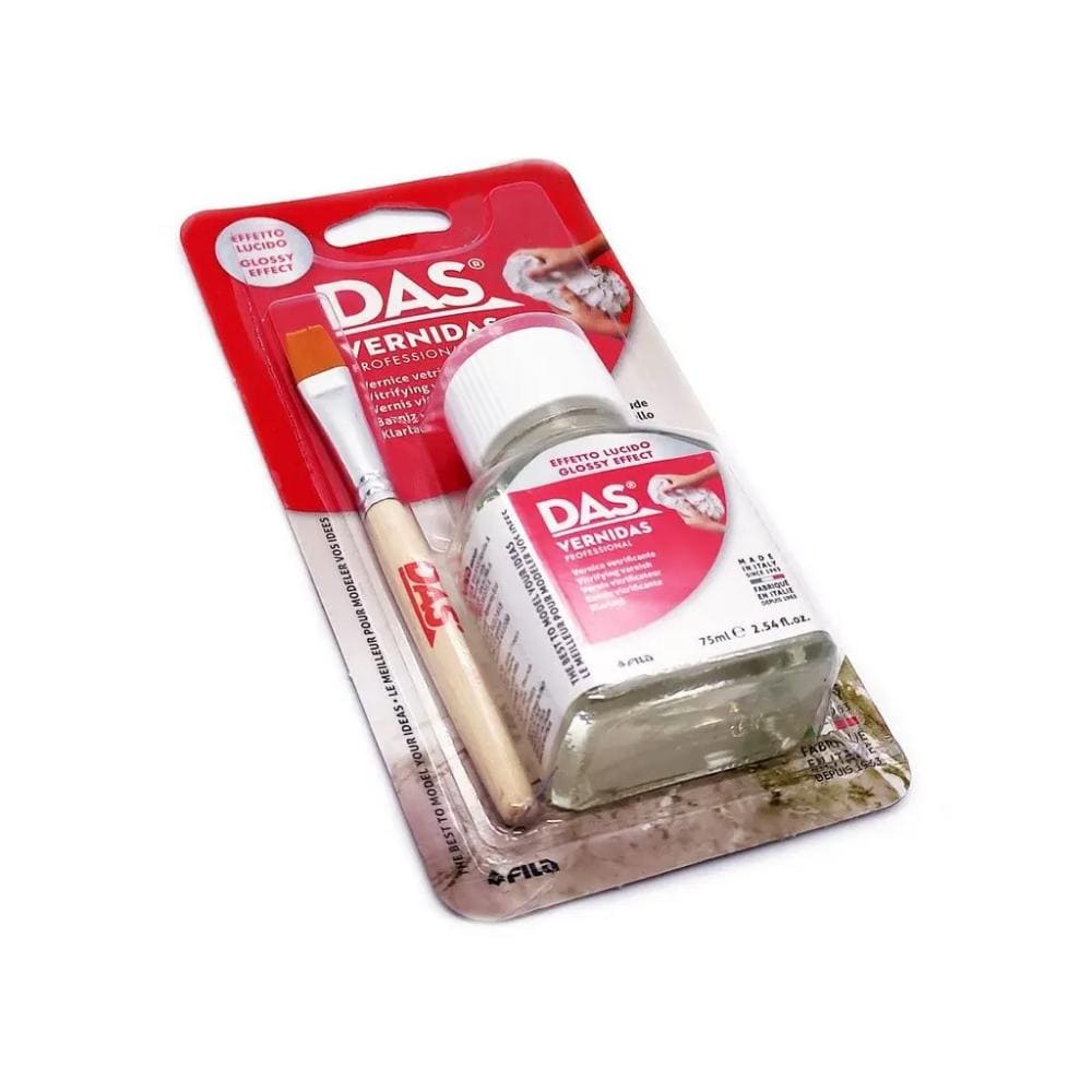 Verniz Protetivo Vitrificante DAS - 75ml + Pincel DAS - Canson